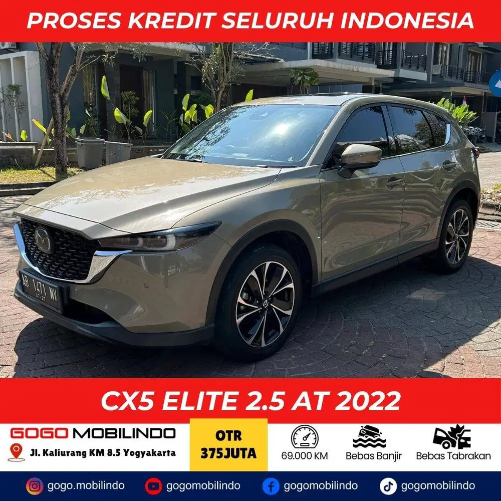 CX5 ELITE 2.5 AT 2022 Orisinil cat bisa kredit dp minim
