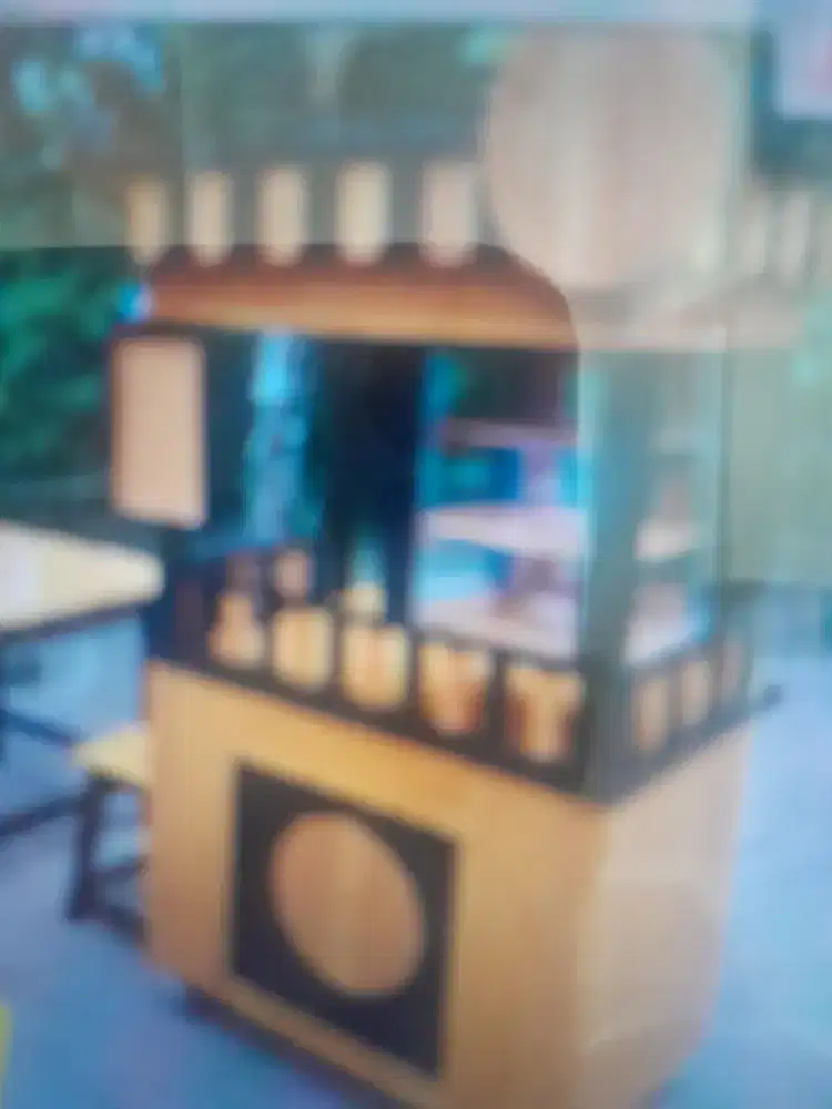 Barista stand coffe street
