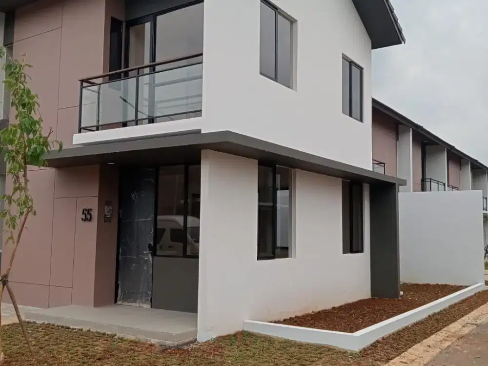 Di JuaL/Di Sewakan Rumah 100% Baru Siap Huni Di Park.Serpong