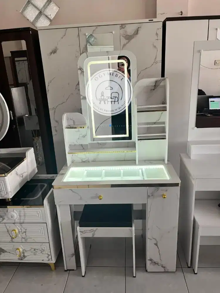 READY MEJA RIAS LED TERMURAH