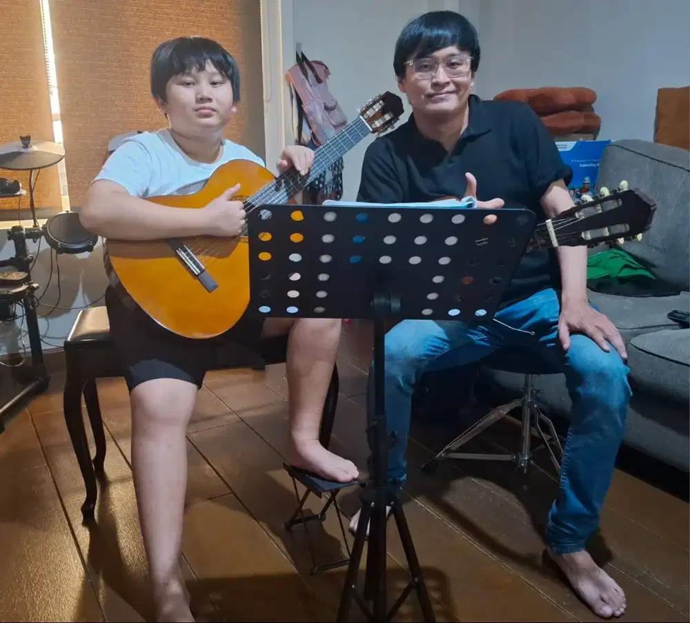 Les Privat Gitar Jakarta Bekasi | Guru datang ke rumah