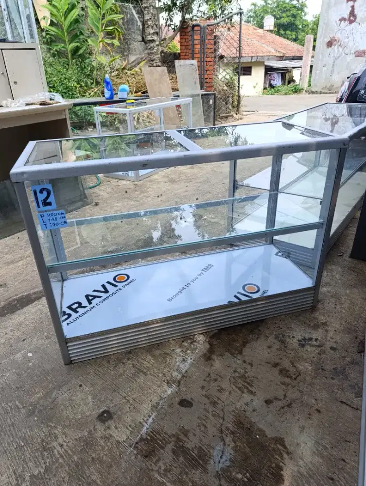 Jual Etalase lauk pauk second, Lok Pamulang barat, Tangsel