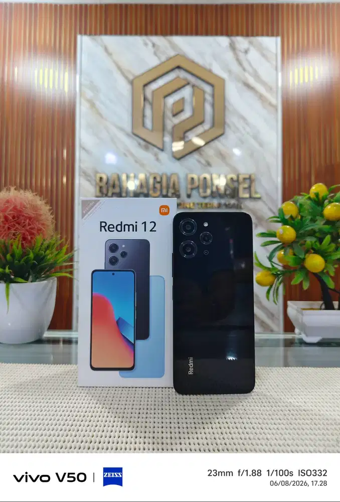 Redmi 12 Ram 8+8Gb/ 256Gb Fullset Mulus Like New Original 100%