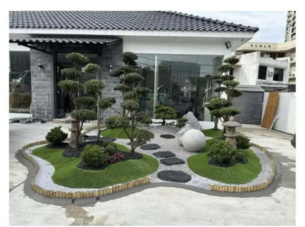 Jasa pembuatan taman vertical taman Jepang taman minimalis dll #14