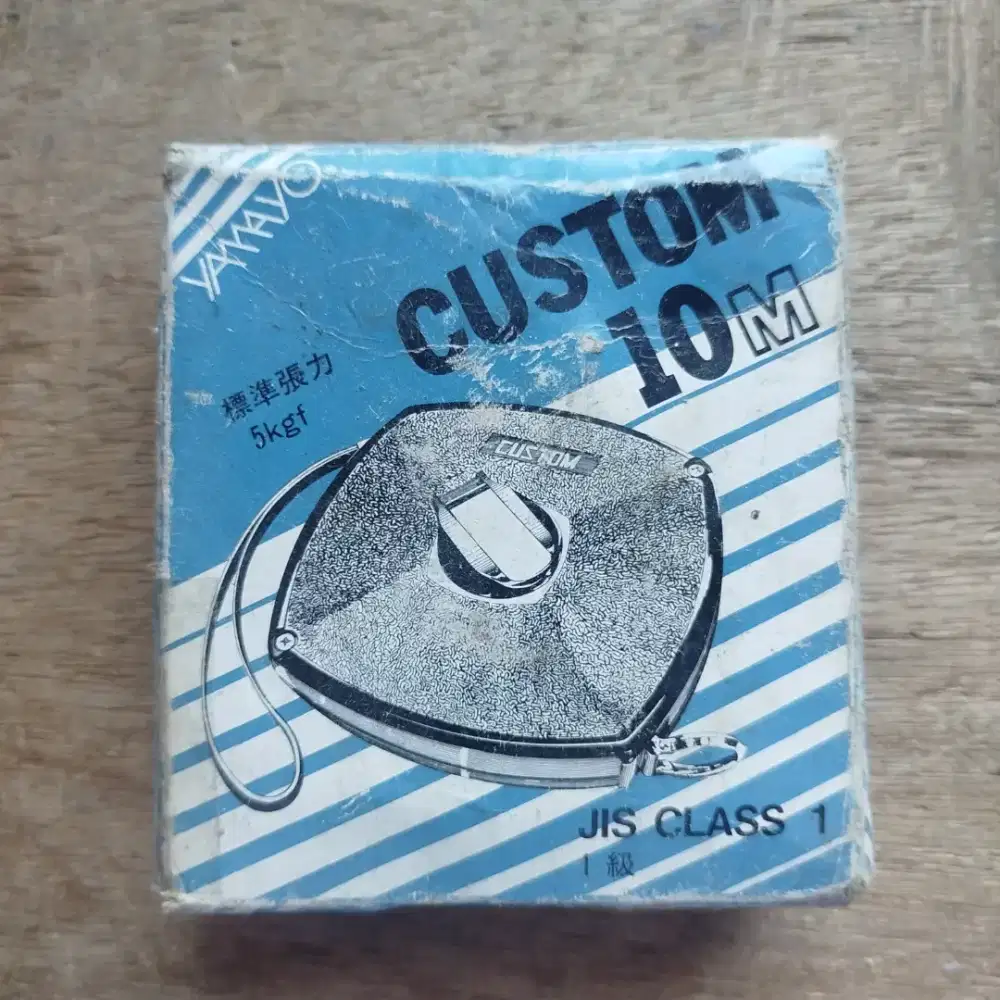 Yamayo Custom 10M Alat Ukur Pita Gulung Roll Meter/Steel Tape Measure