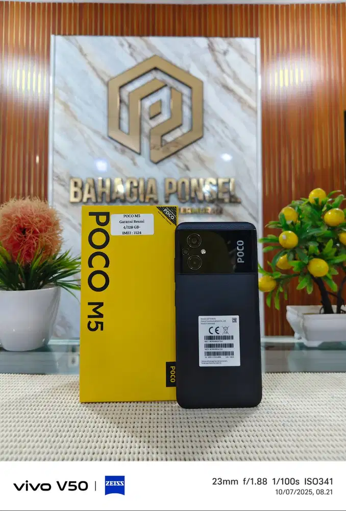 Poco M5 Ram (4+4) 8Gb/ 128Gb Fullset Mulus Like New Original 100%