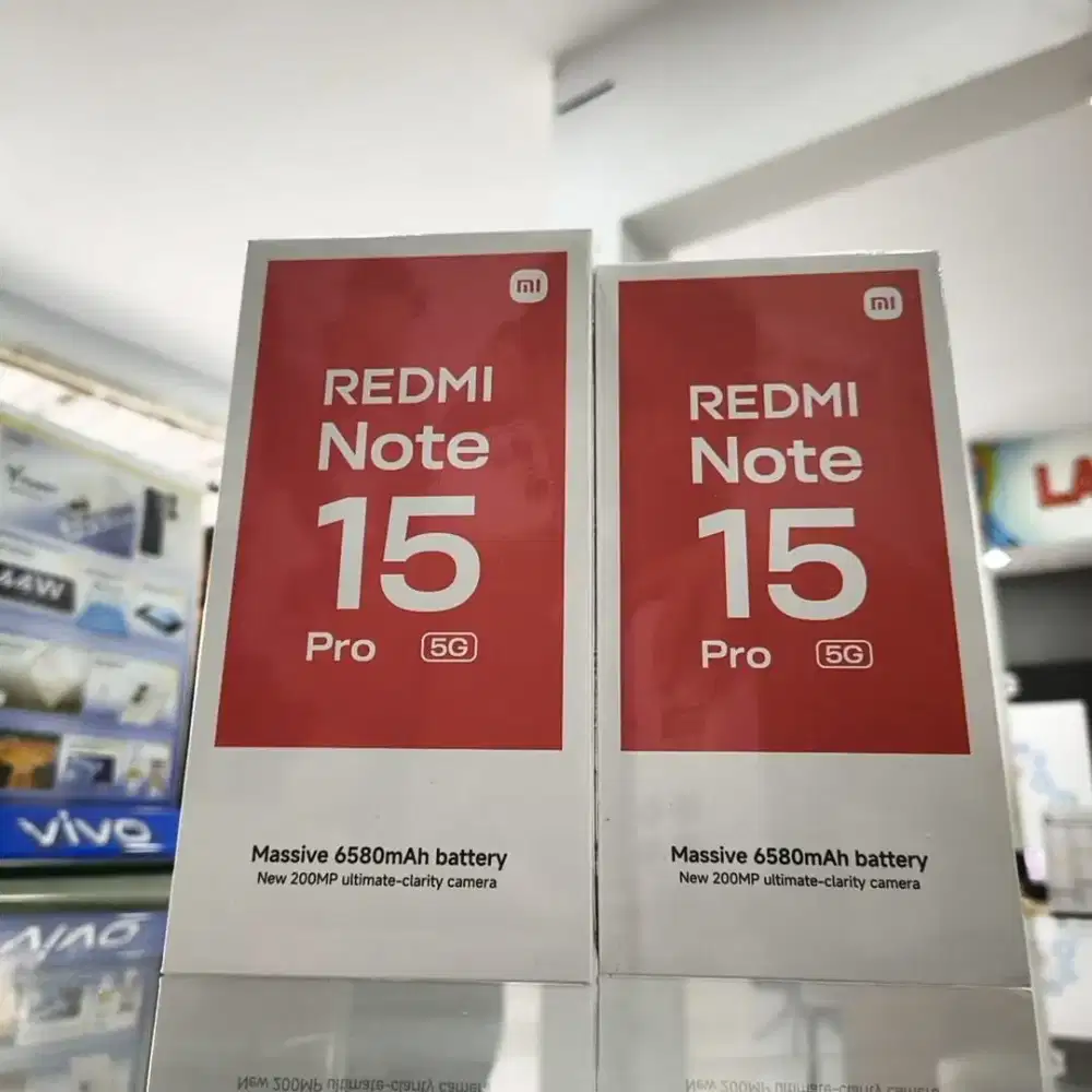 Redmi Note 15 Pro 5G 12/512 Garansi Resmi 15 Bulan