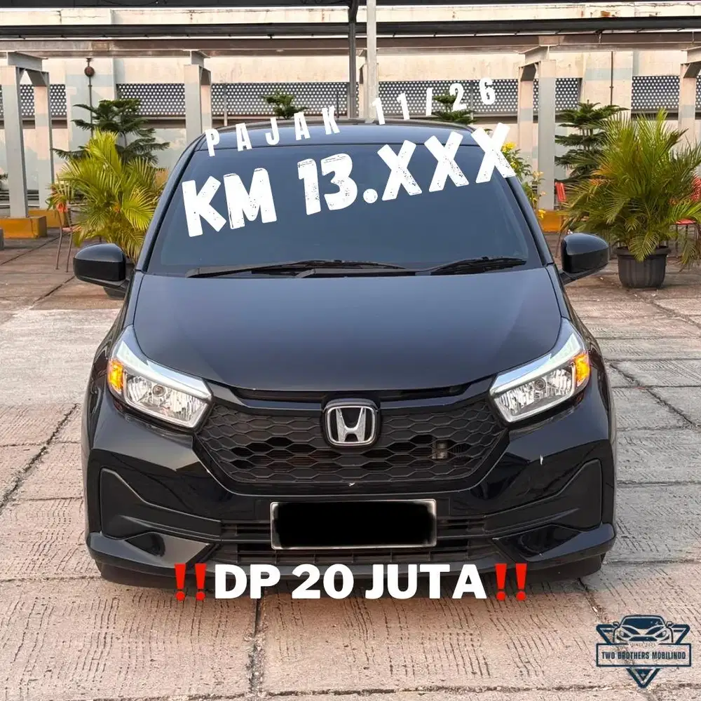 ‼️DP 20 JT‼️ HONDA BRIO E CVT FACELIFT 2024 LOW KM ADA FREE SERVICE