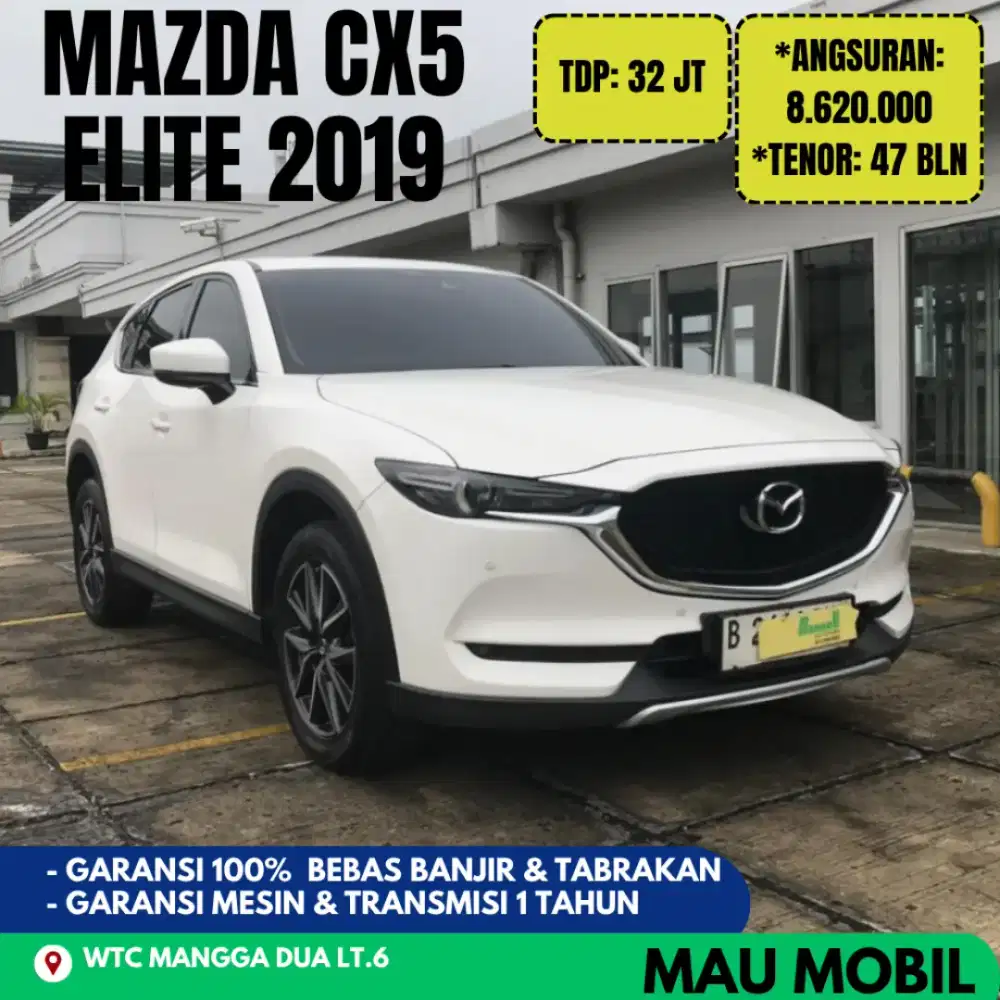 Mazda CX5 Elite 2019/2020 Putih, KM 59rb
