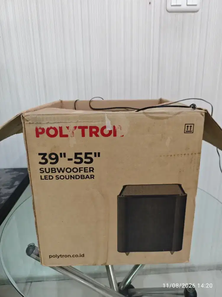 subwoofer polytron 39-55 inch