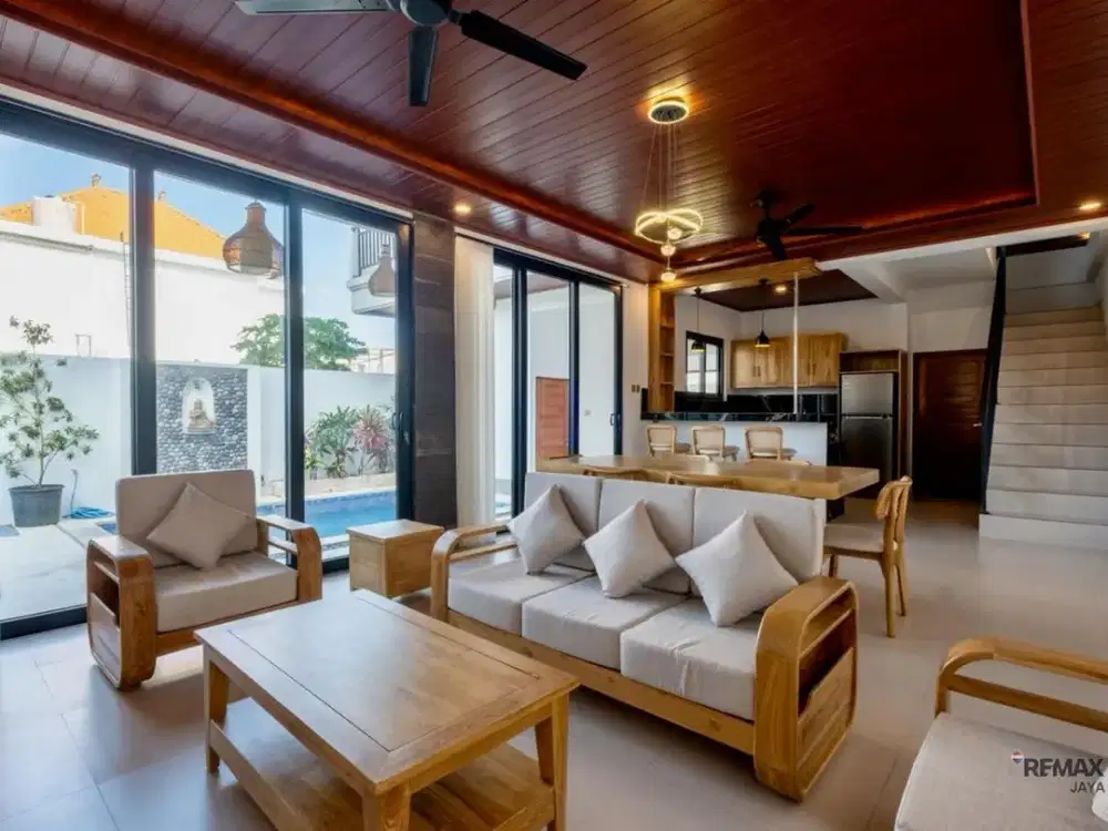 Villa Fully Furnished 2 Kamar Disewakan, di Tumbak Bayuh