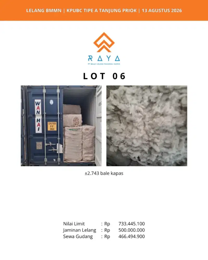 KAPAS (2743 BALE)