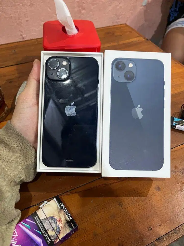iPhone 13 128 Gb Midnight Ex iBox Bh 98% on Garansi panjang