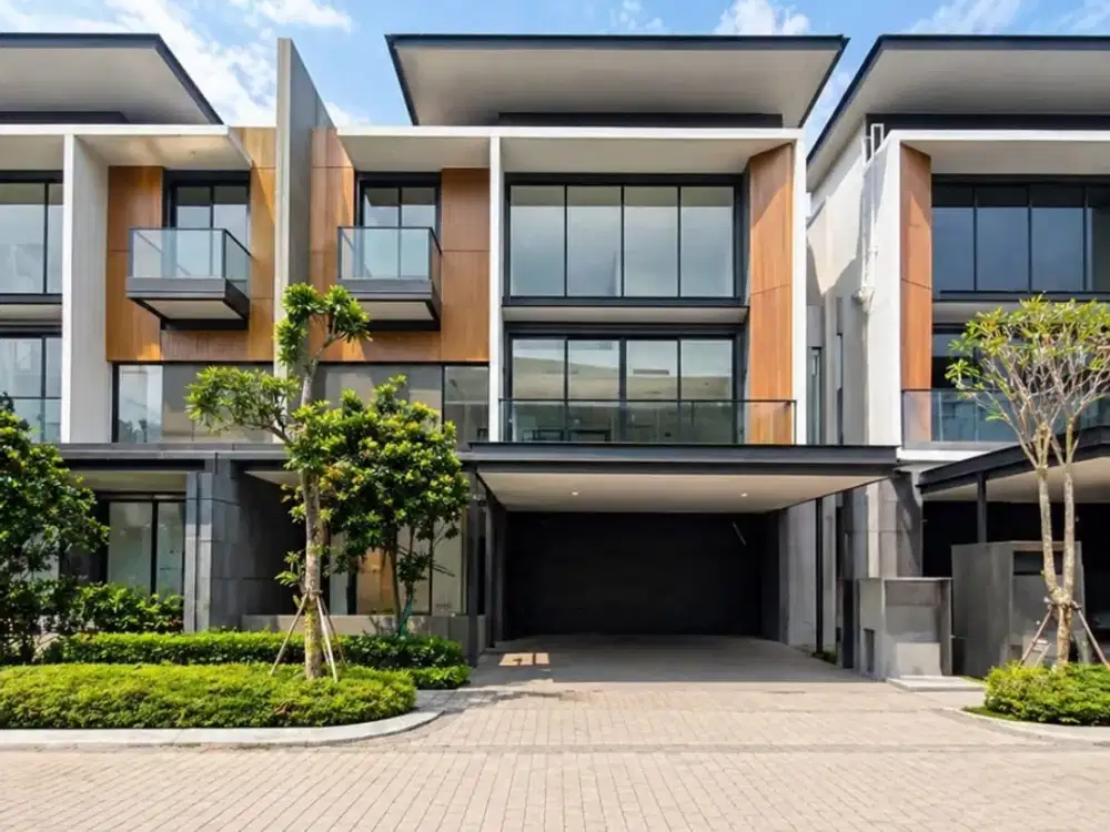JUAL RUMAH MEWAH  RASA VILLA, CLUSTER NYAMAN & RINDANG, KAWASAN SULTAN BSD  LOKASI VVIP!!