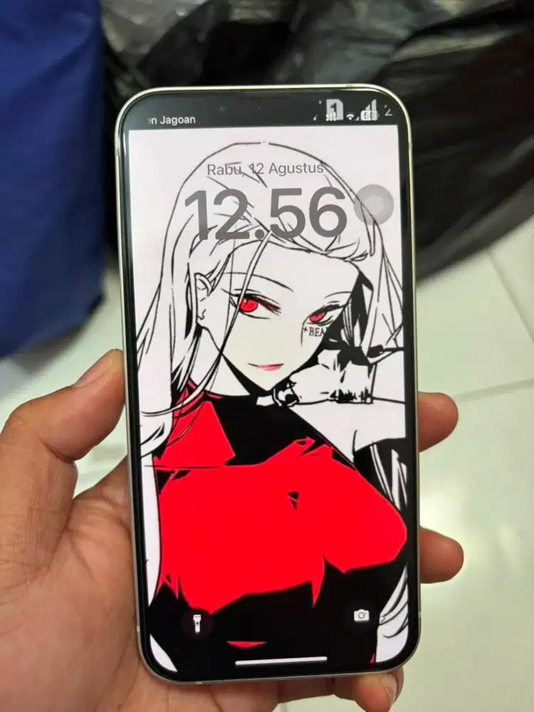 DIJUAL IPHONE 13 128GB - WHITE INTER
