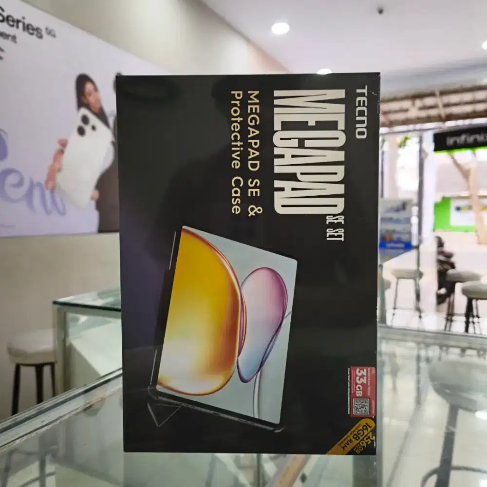 Tecno Megapad SE 8/256 Garansi Resmi 12 Bulan