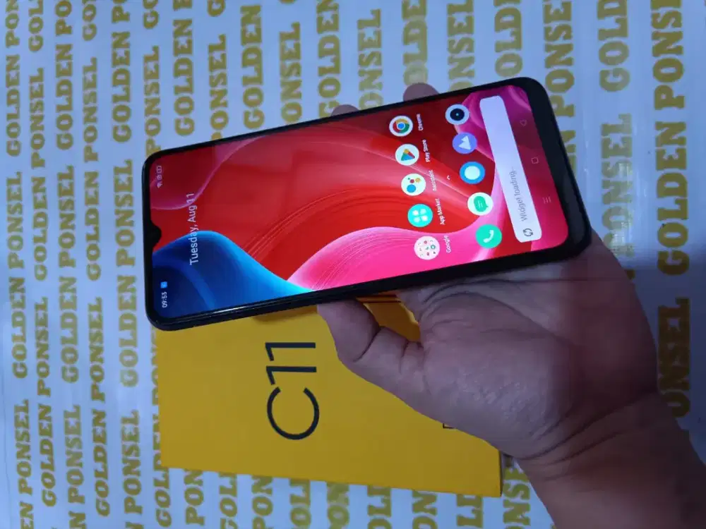 Realme C11-4G.Ram 2/32GB.ORI.GOLDEN PONSEL
