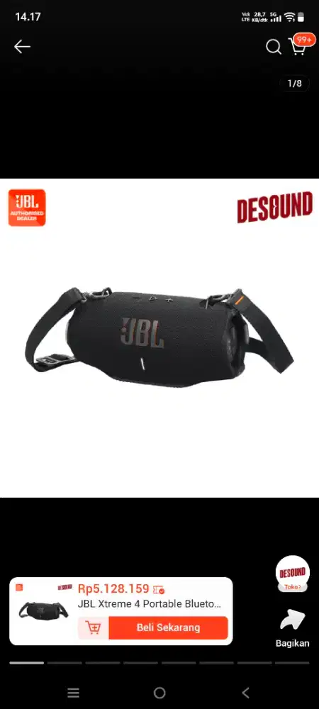 Jbl extrime 4 dapat hadiah dri kantor