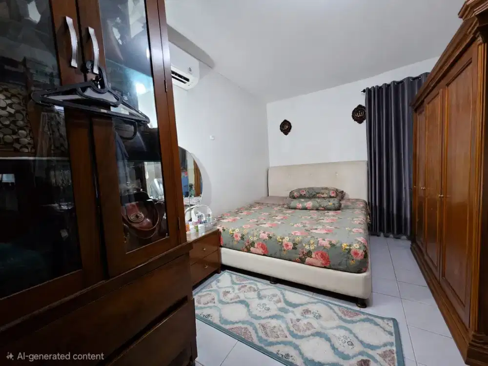 DIJUAL MURAH! Rumah Asri & Luas SHM Hook di Pulo Gebang Permai Jakarta Timur