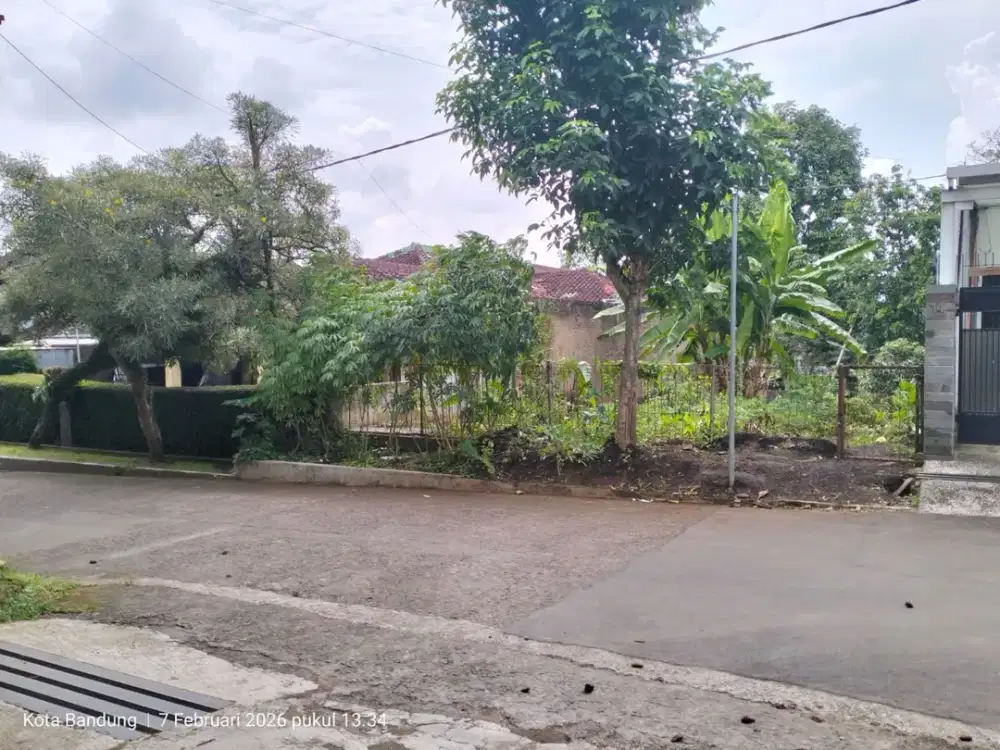 Dijual Tanah Kosong Jl Gegerkalong Tonggoh kota Bandung