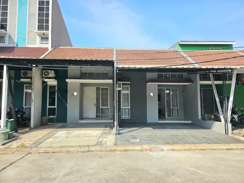 DISEWAKAN! Rumah Minimalis Renovasi di Cluster Royal London Mutiara Gading City Bekasi