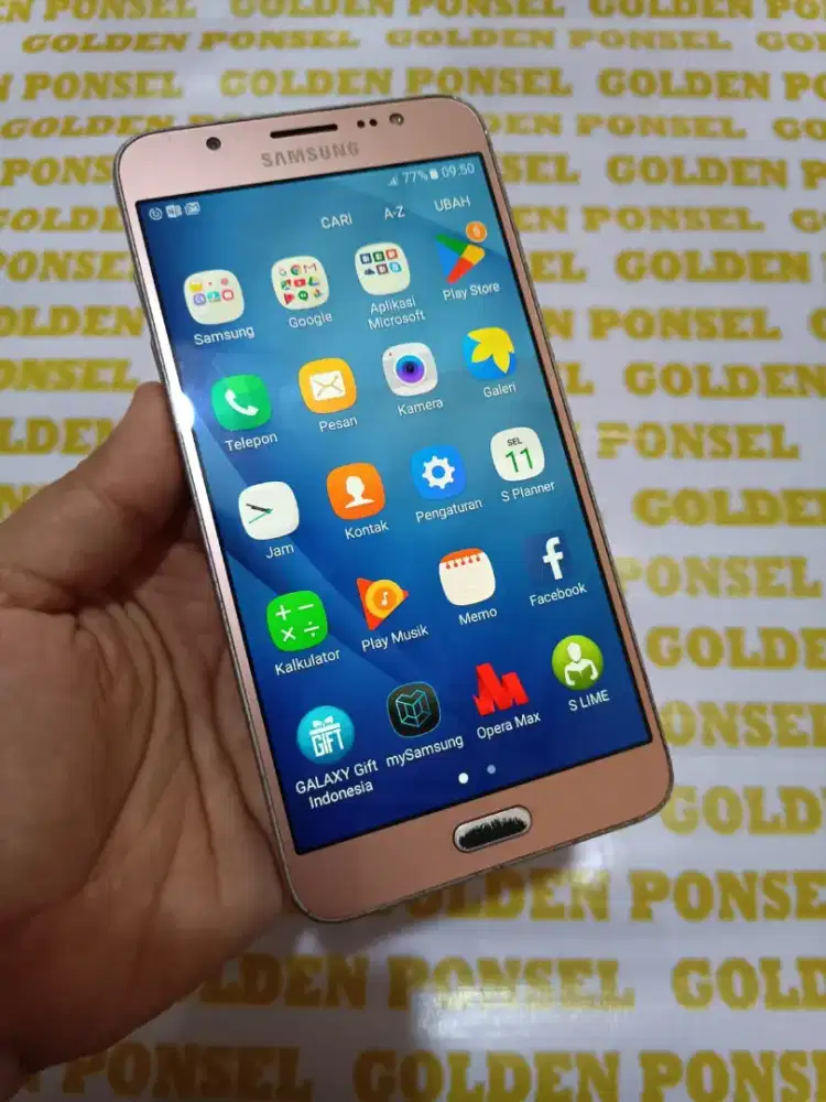 Galaxy J76 Duos-Ram 2/16GB.ORI.GOLDEN PONSEL