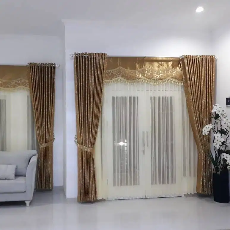 Jual Gorden Jendela & Pintu Gordyn Model Terbaru Wallpaper Dinding 3D