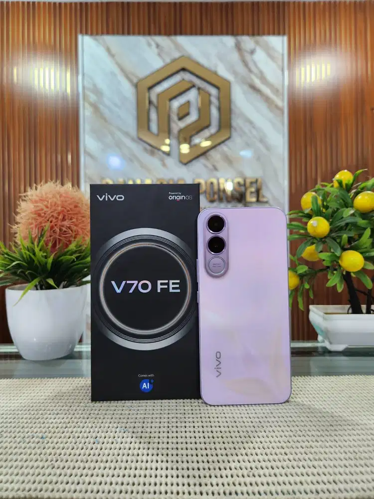 Vivo V70 FE 5G 8+8Gb/ 256Gb Fullset Mulus Original 100% Bergaransi