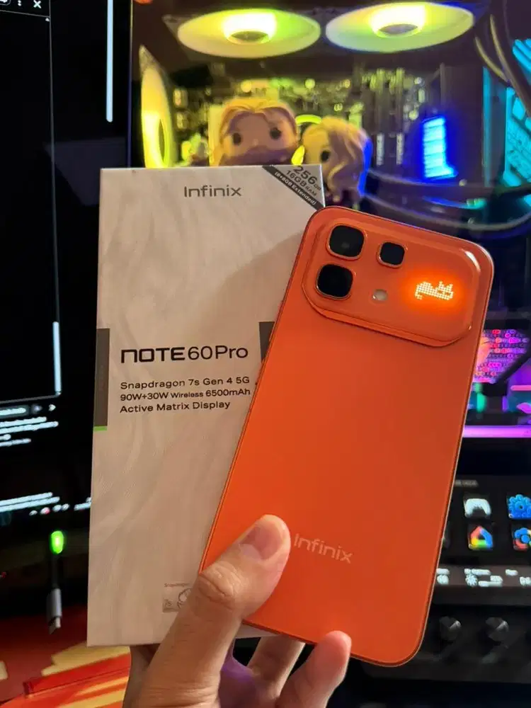 Infinix Note 60 Pro 8/256GB Orange Garansi Resmi Like New