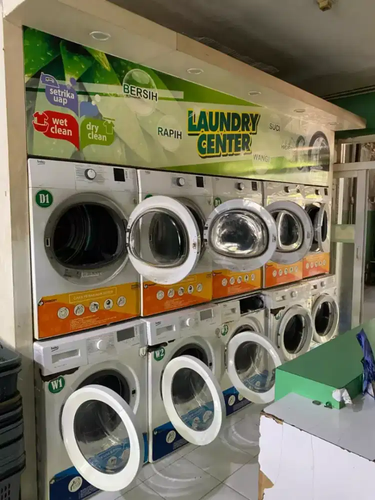 Mesin Laundry BEKO Second 5 set dan Peralatan  Lainnya