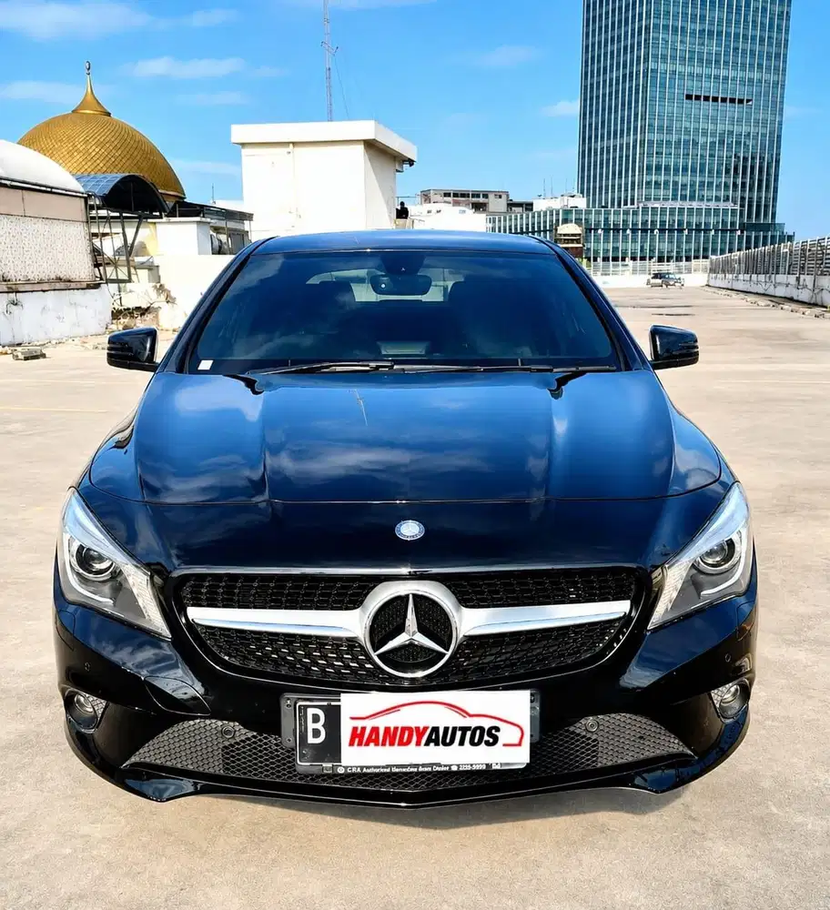 Mercedes Benz CLA200 2014 Automatic Hitam Metalik