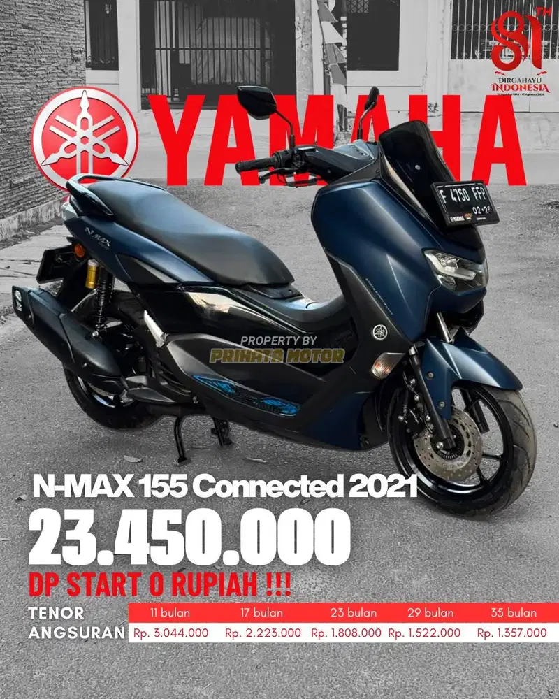 CREDIT DP MULAI 0 RUPIAH !!! YAMAHA ALL NEW NMAX 155 CONNECTED 2021