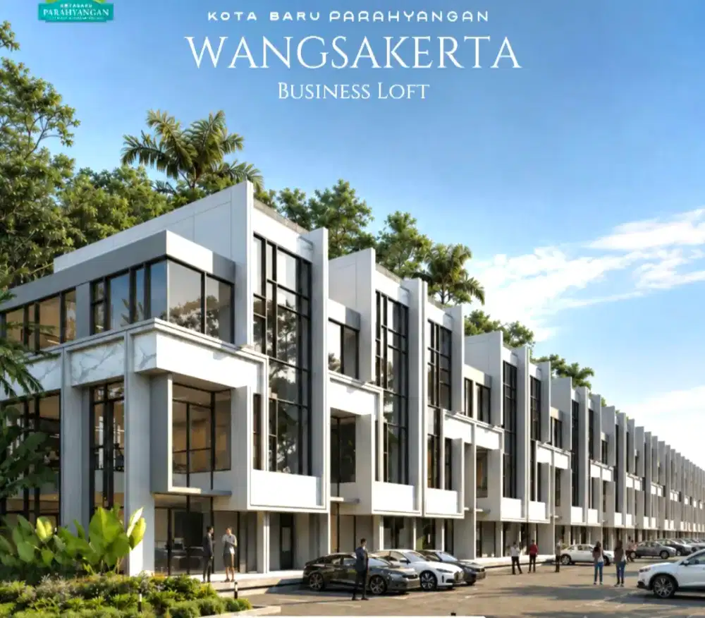 Dijual rukan 3 lt komersil strategis di Kota Baru Parahyangan Bandung