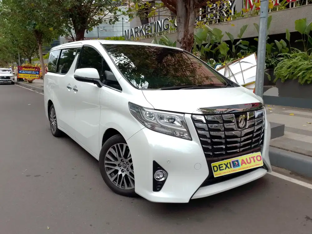(KM35000)TOYOTA ALPHARD G ATPM 2017 NIK 2016 KM RENDAH ISTIMEWA!!