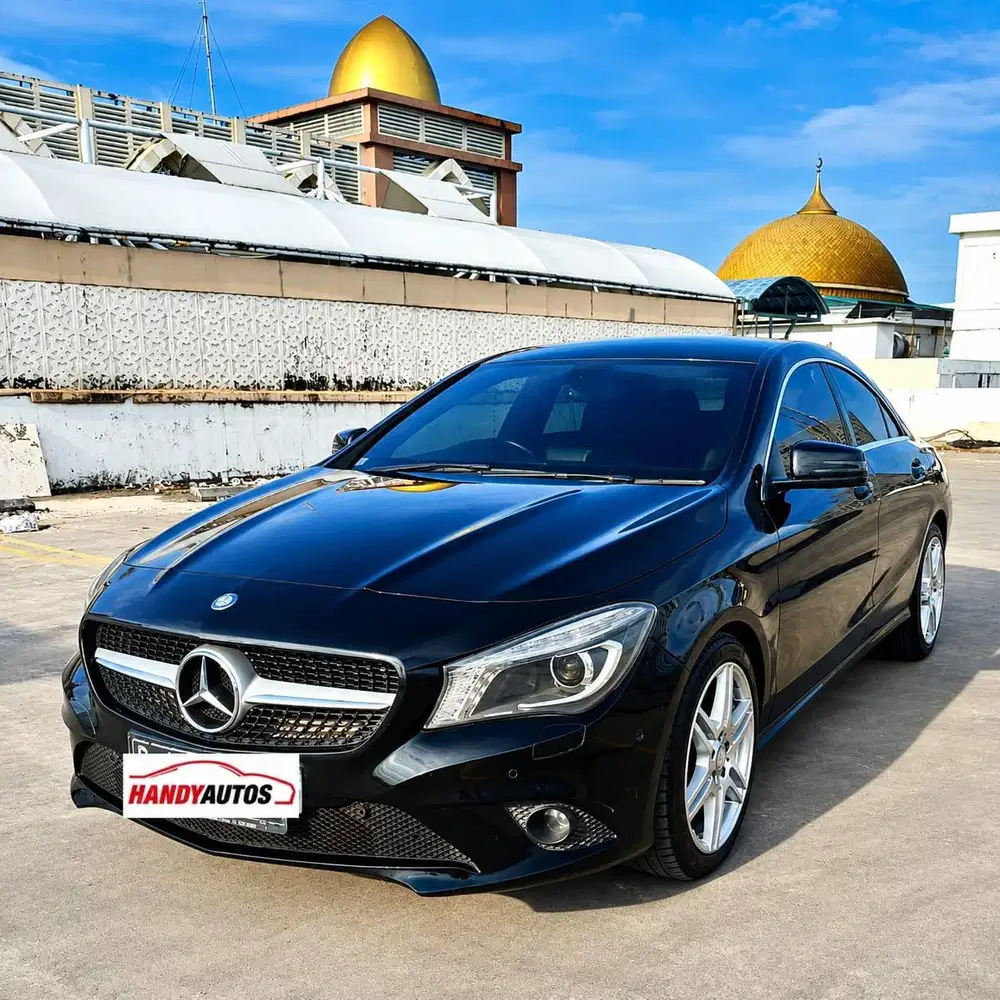 Mercedes Benz CLA200 2014 Automatic Hitam Metalik