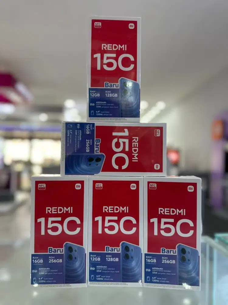 Redmi 15C 8/256 Best seller 2 jutaan