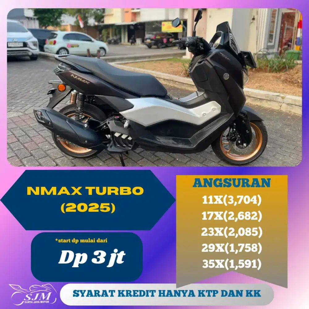 YAMAHA NMAX TURBO 2025 KM 6K