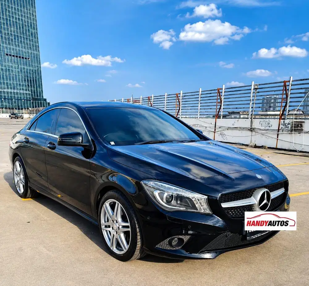 Mercedes Benz CLA200 2014 Automatic Hitam Metalik