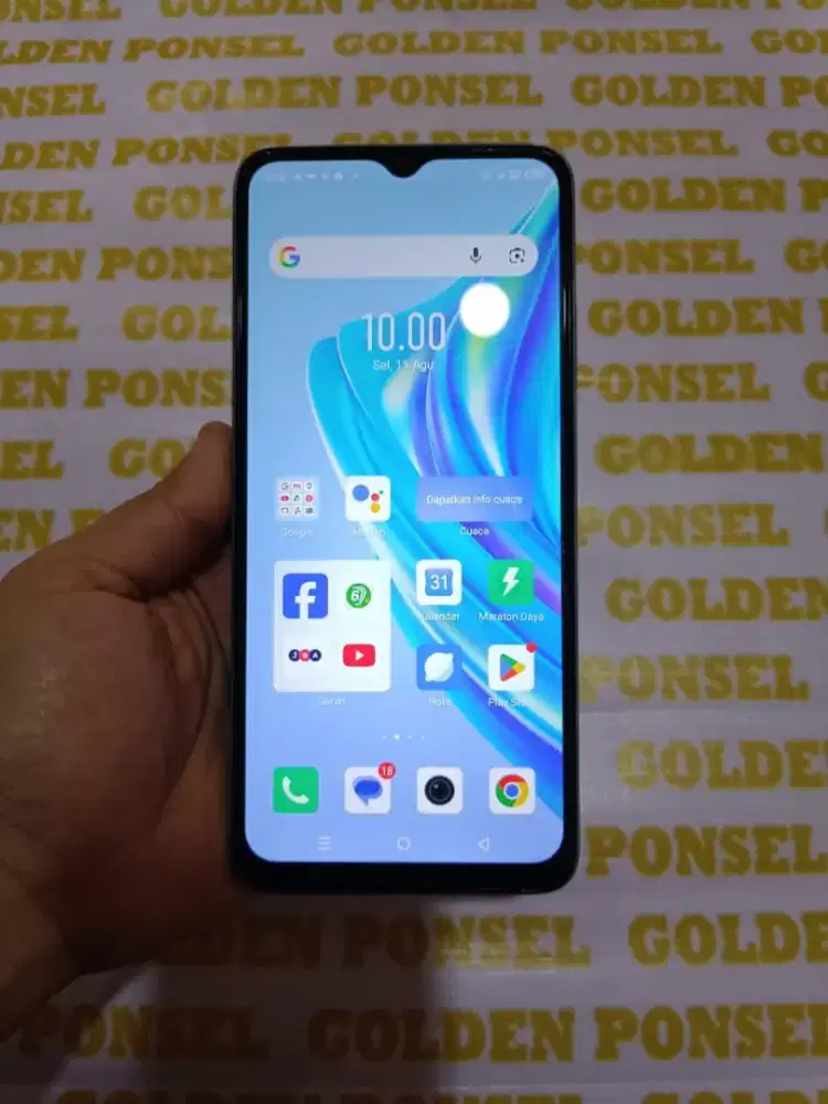 Infinix Hot 30i-Ram 8+8/128GB.NFC.ORI.GOLDEN PONSEL