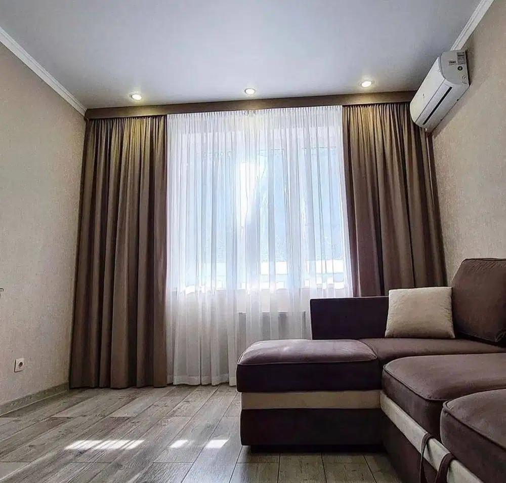 Gorden Vertikal/Vertical Blinds Roll/Roller Krey Wallpaper Dinding 3D