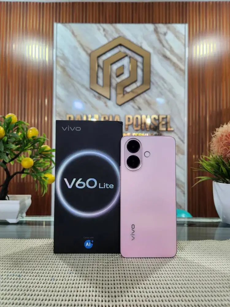 Vivo V60 Lite Ram 8+8Gb/ 256Gb Fullset Mulus Like New Original 100%