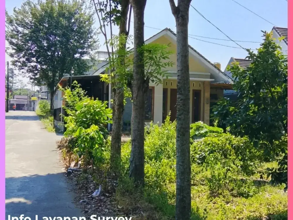 Tanah Dekat Kampus UII Kaliurang Yogyakarta SHM Pekarangan