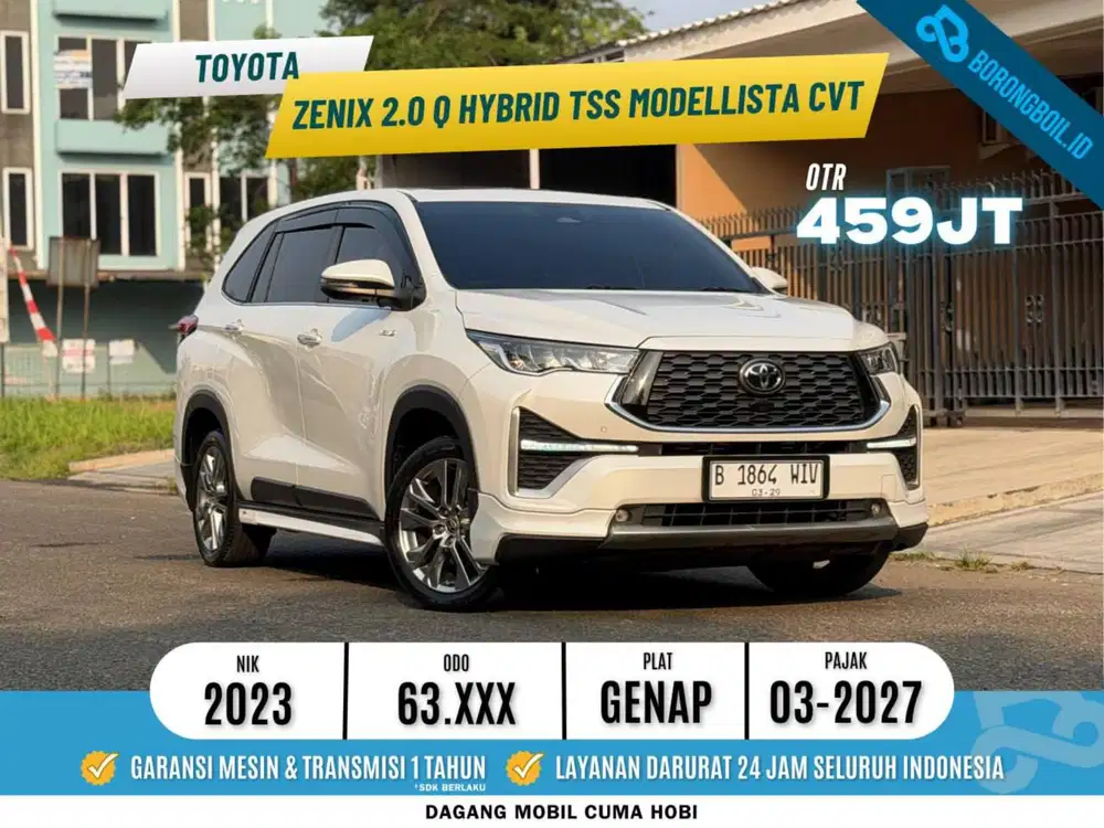 Innova Zenix 2.0 Q TSS Hybrid Modellista CVT 2023 Platinum White Pearl