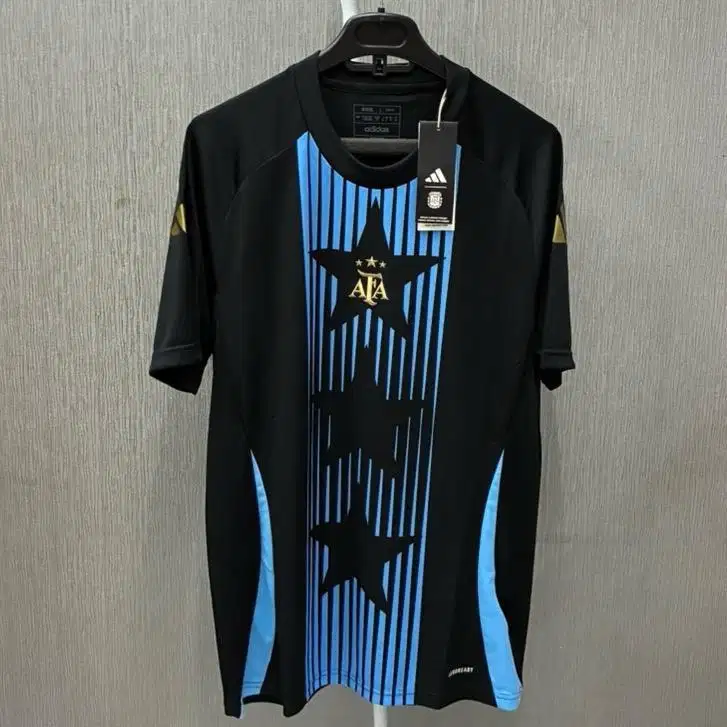 Adidas Argentina Pre Match 24 Jersey - Black