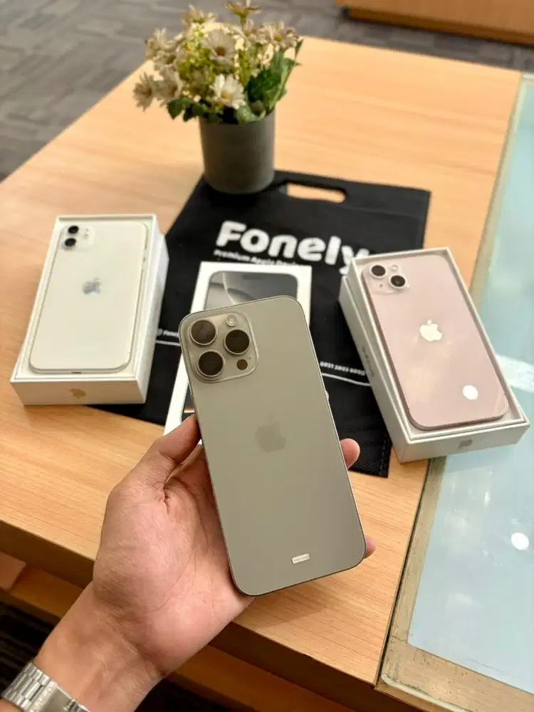 iPhone 16 Promax 256GB Natural - Second resmi indonesia garansi aktif!