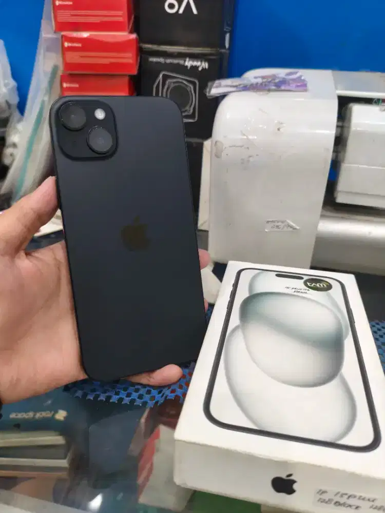 Iphone 15 plus 128gb black ibox