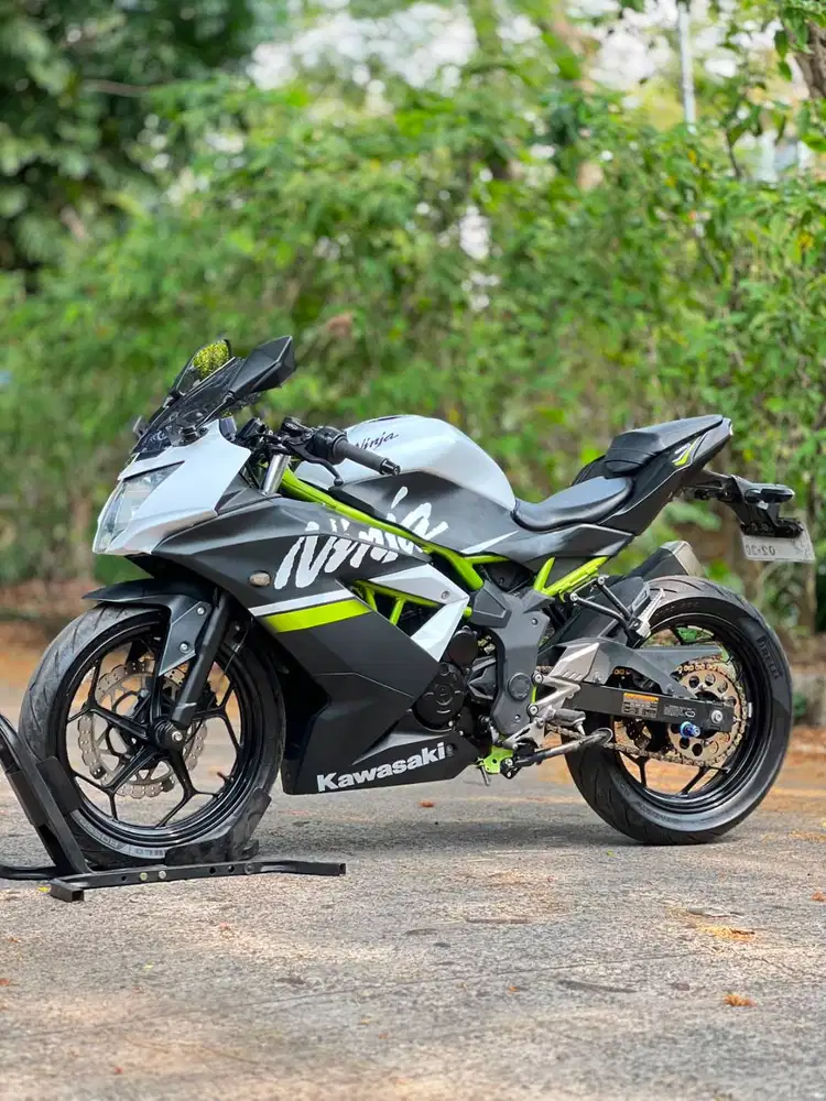KAWASAKI NINJA 250 MONO SL 2021 PUTIH KM LOW PAJAK PANJANG SIAP GASPOL