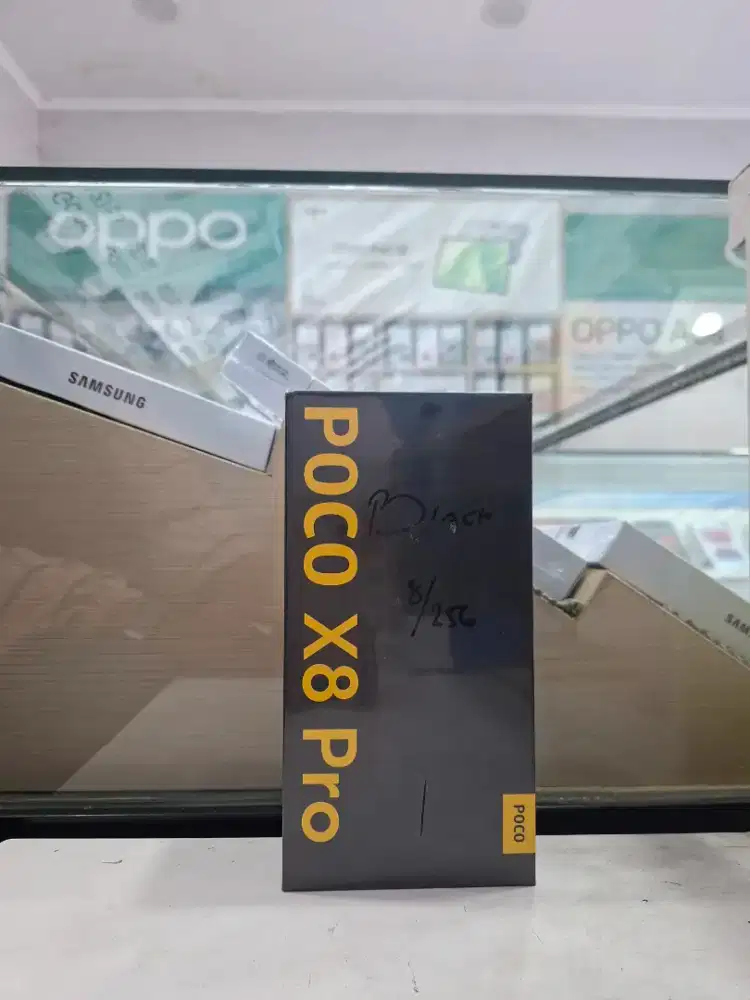 POCO X8 PRO 8/256 NEW MURAH GARANSI RESMI