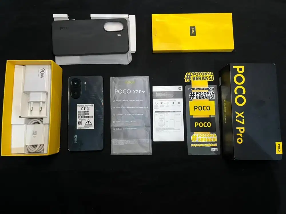 POCO X7 PRO 12/512 99% MULUS LIKE NEW BH 100% GARANSI ON FEB 2027 JOSS