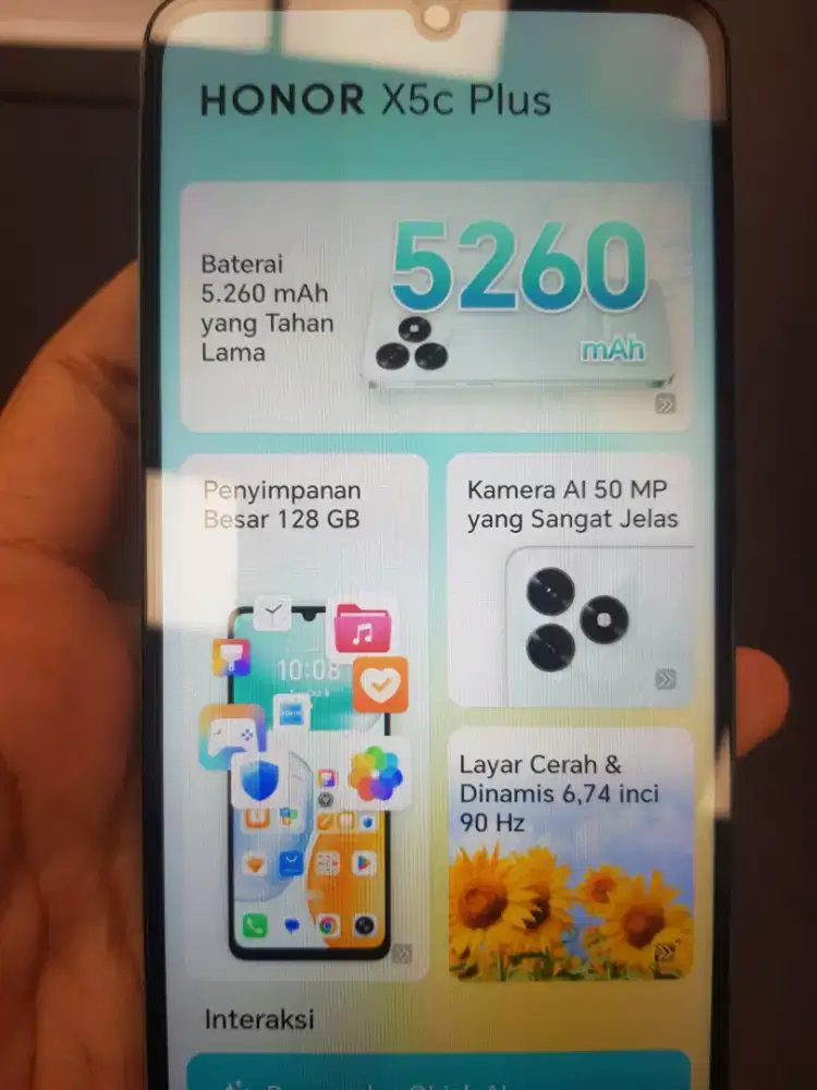 Honor 15C plus 4/ 128 New resmi